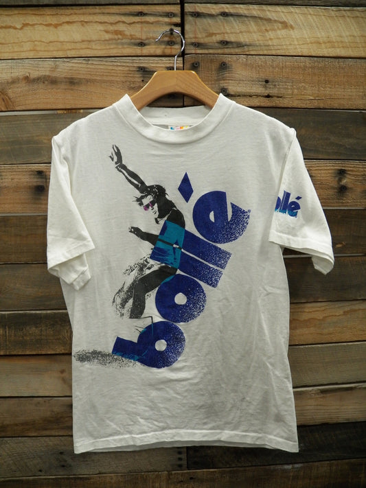 Vintage bolle t-shirt graphic white surfing cotton made in usa put 'em on your face