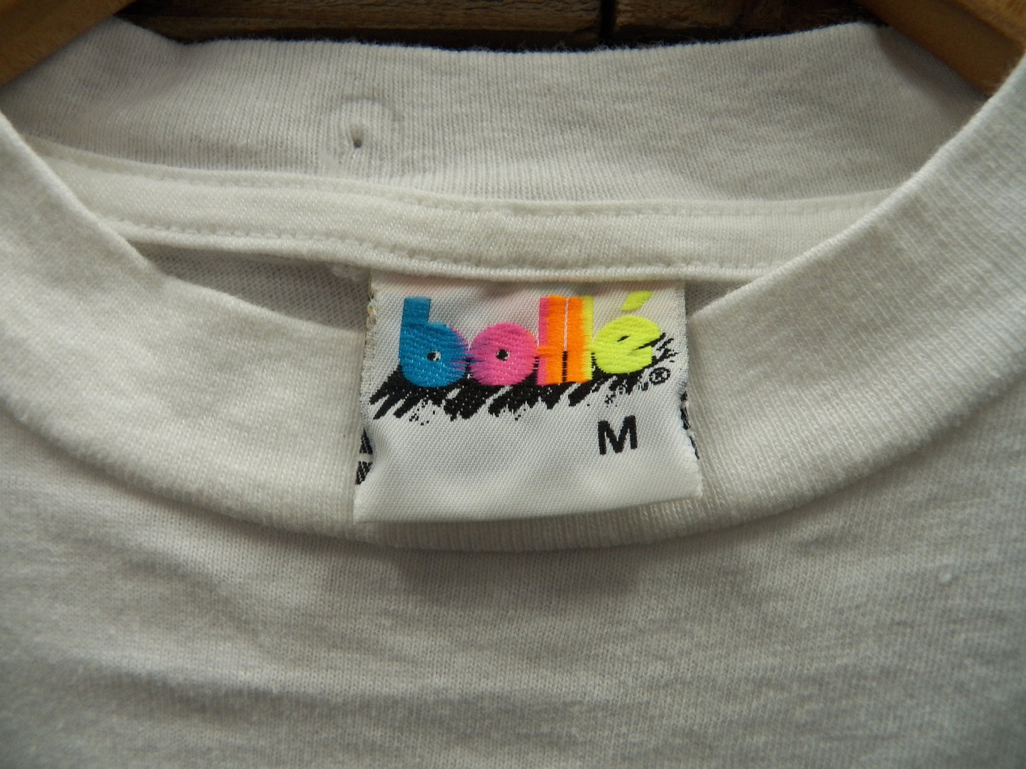 Vintage bolle t-shirt graphic white surfing cotton made in usa put 'em on your face