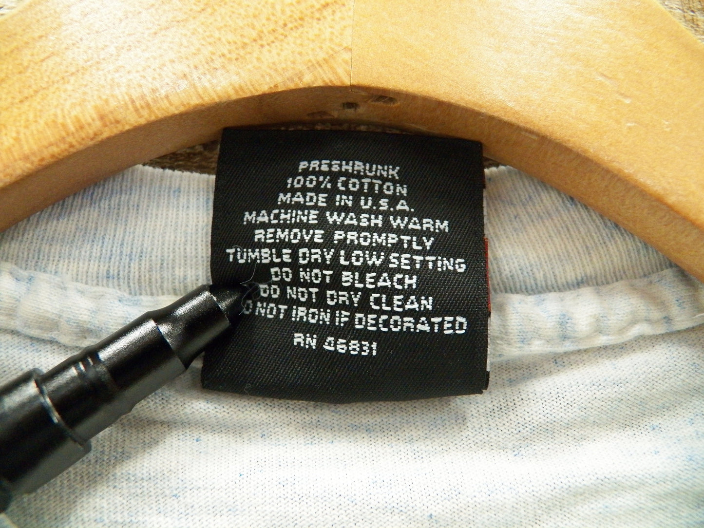 Native american graphic t-shirt double side signal sport label vintage gray indian cotton made in usa