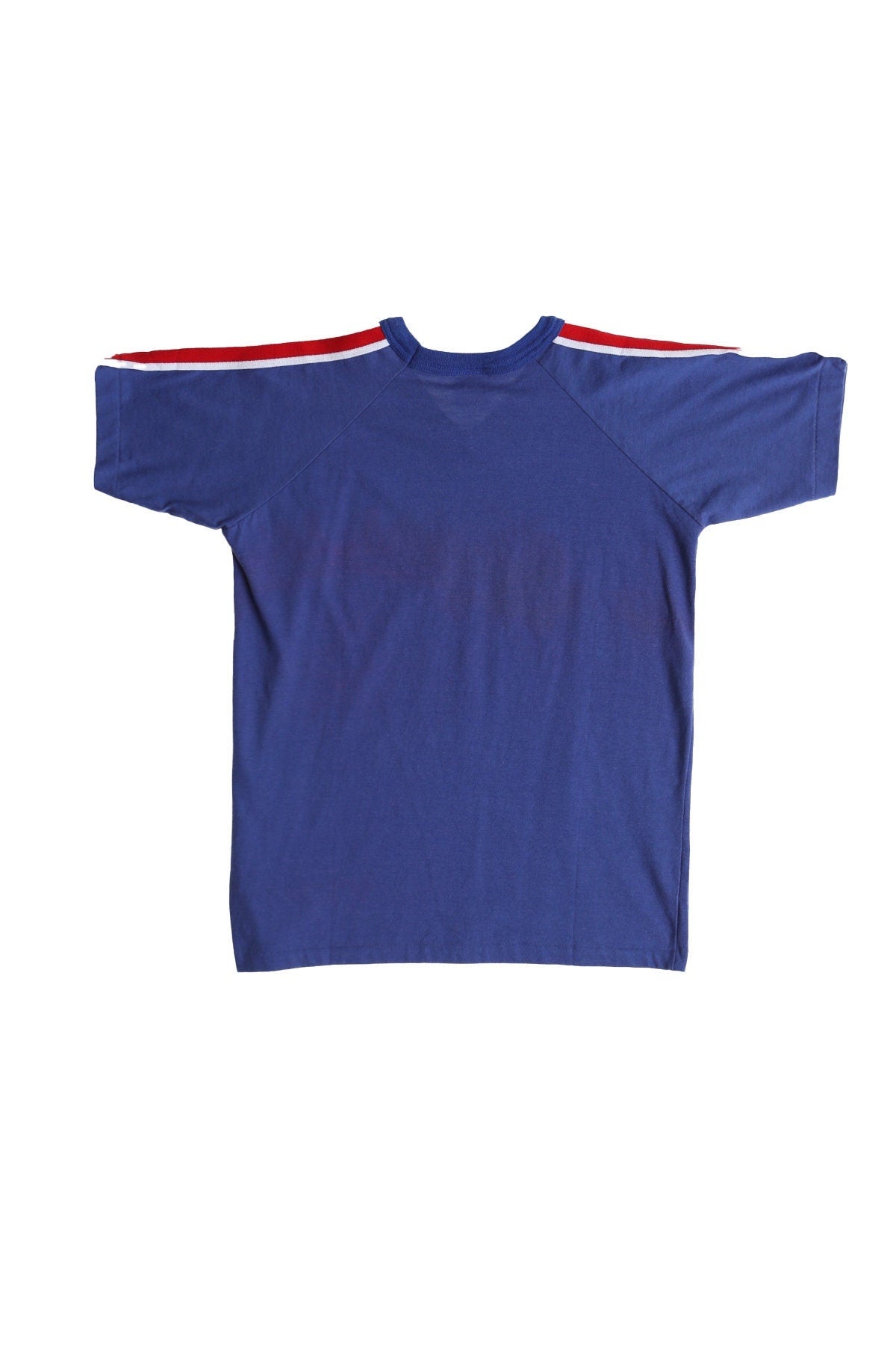 Vintage baseball t-shirt shirt jersey rangers rawlings mbl blue texas made in usa