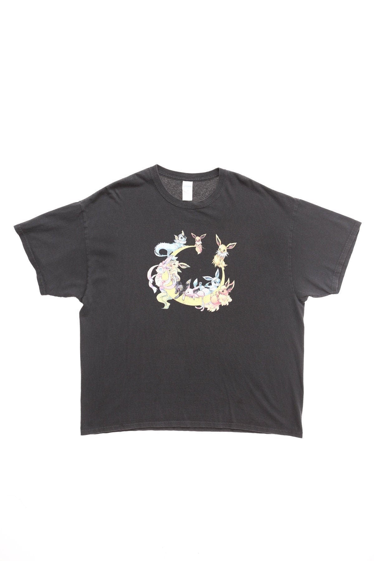 Vintage Anime shirt graphic anime y2k black eve