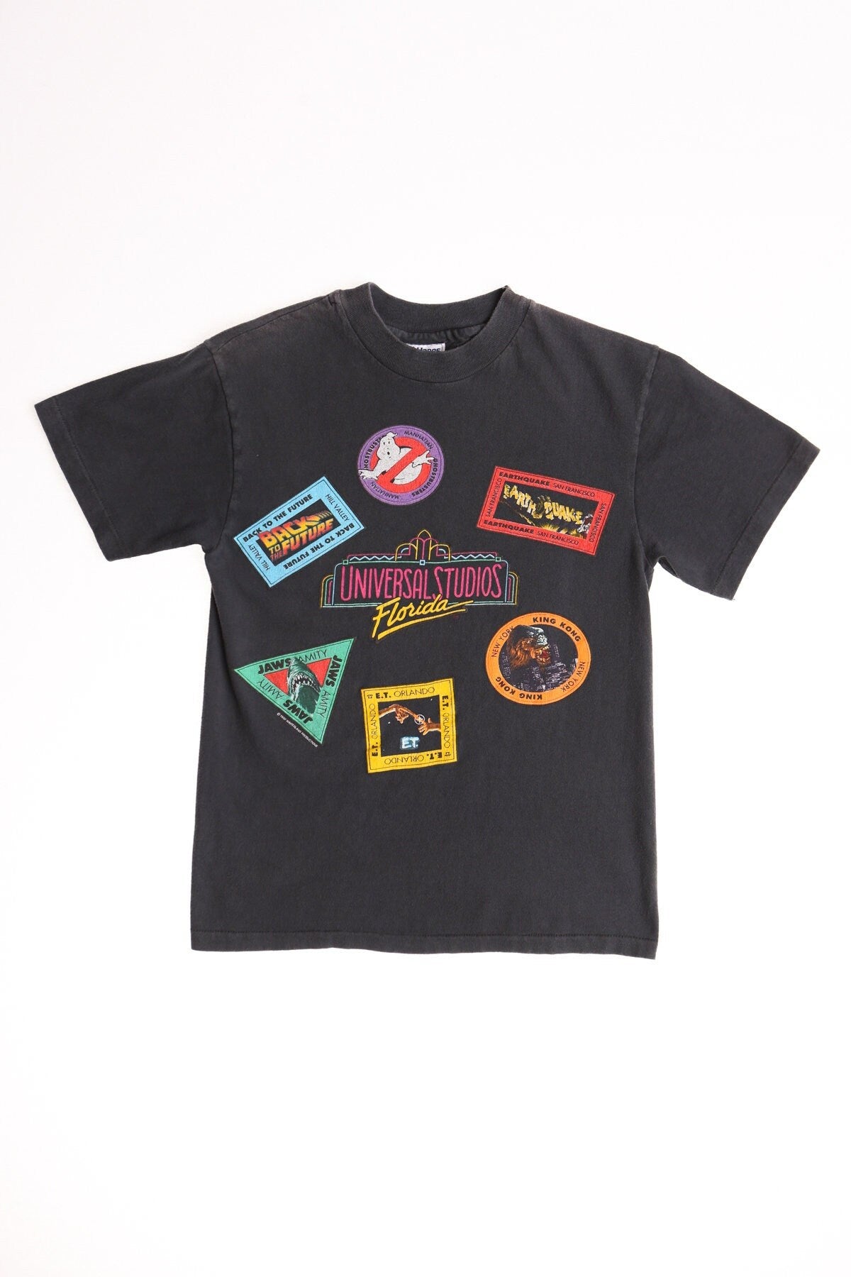 Vintage orlando florida universal studios graphic t-shirt shirt king kong ghost busters back to the future et jaws
