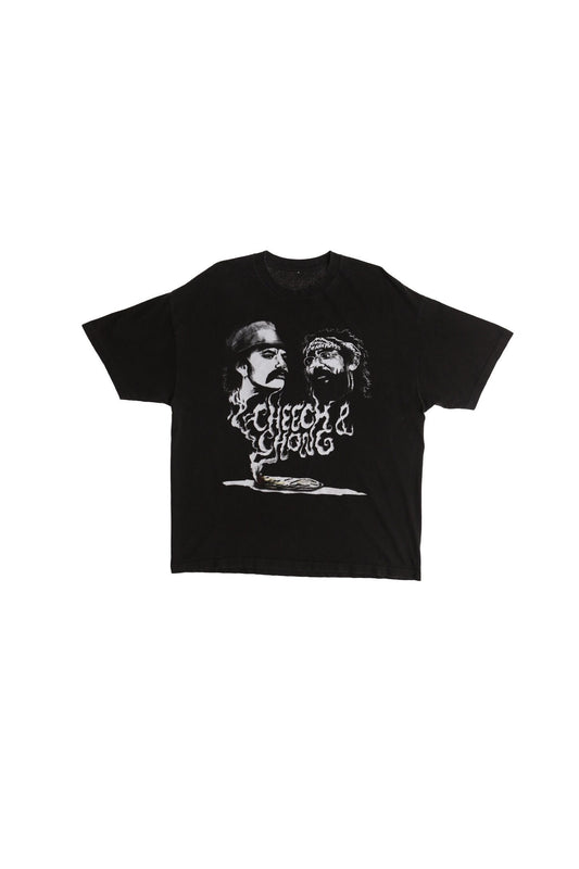 Vintage cheech and chong graphic t-shirt shirt black