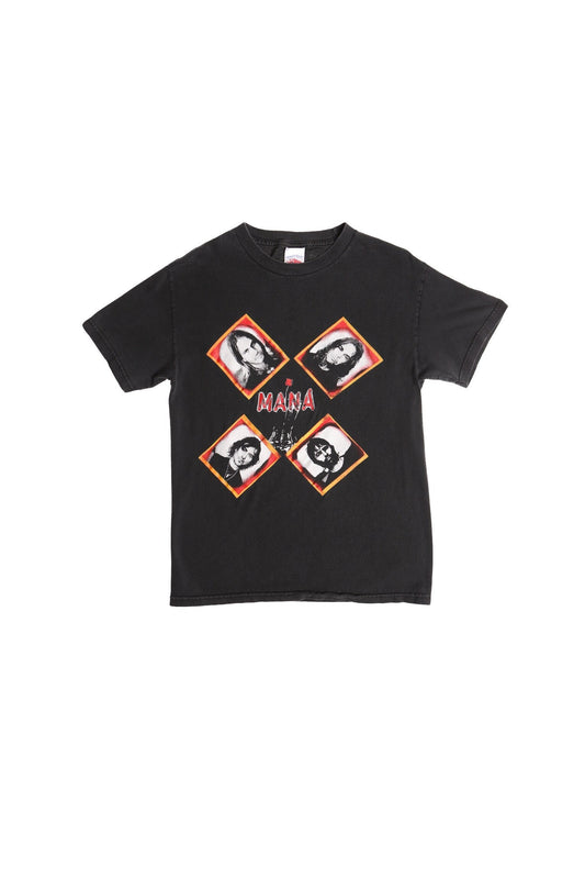 Vintage mana amar no es claudicar tour concierto usa black gira rock band