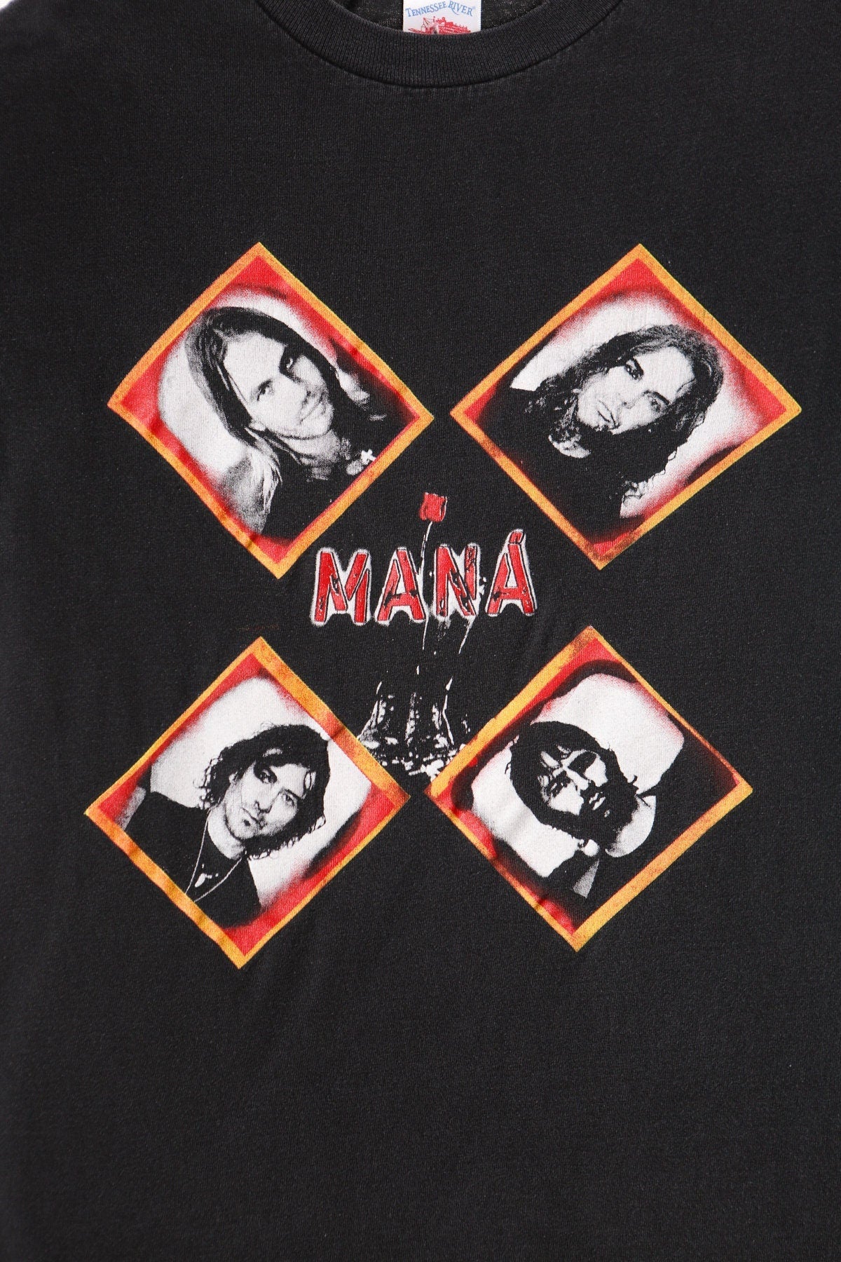 Vintage mana amar no es claudicar tour concierto usa black gira rock band