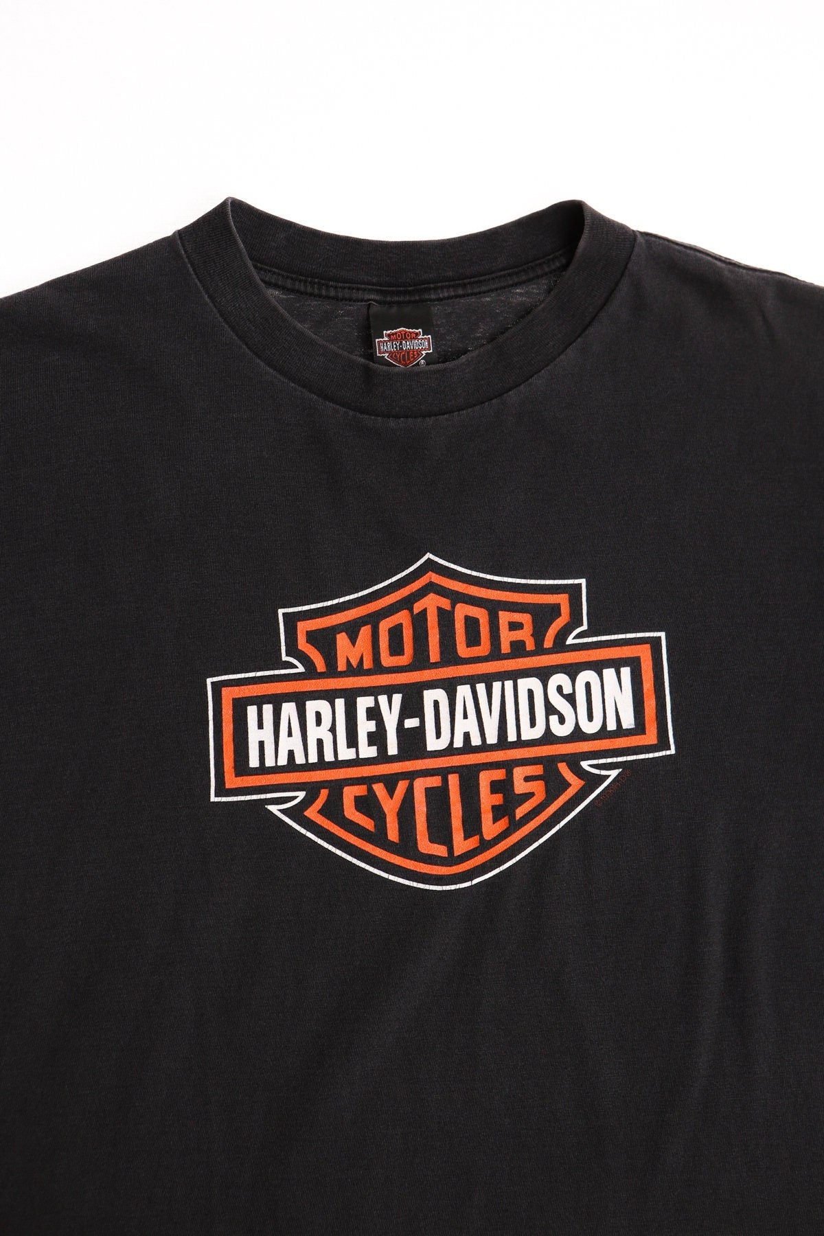 Vintage Harley davidson t-shirt shirt pittsfield massachusetts dealer biker ronnie's black motorcycles