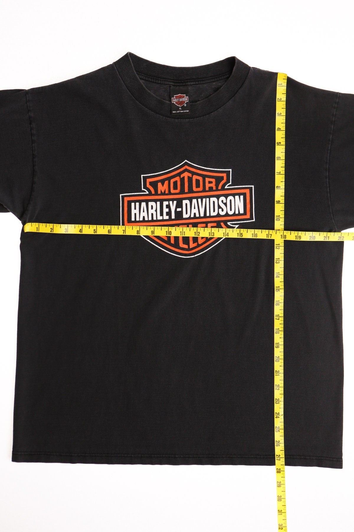 Vintage Harley davidson t-shirt shirt pittsfield massachusetts dealer biker ronnie's black motorcycles
