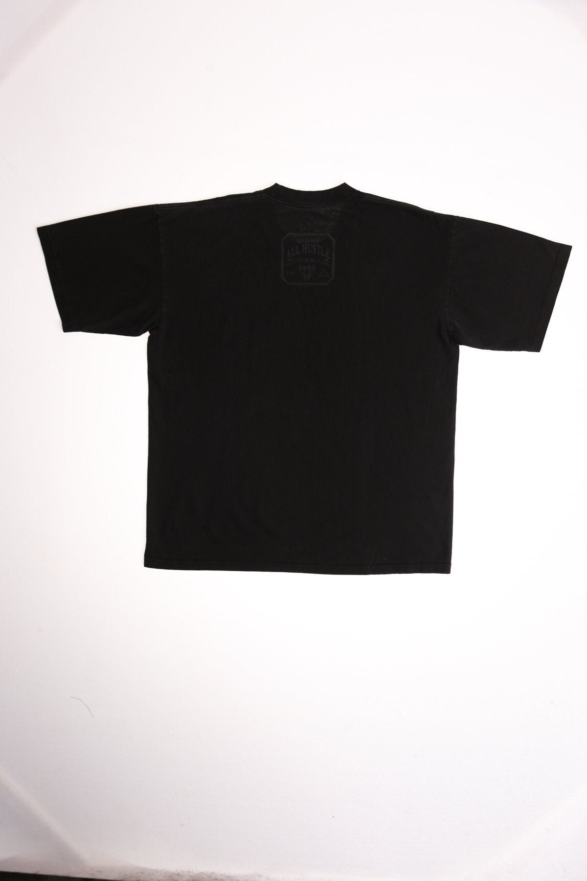 Vintage marilyn monroe tequila no love all hustle gangster t-shirt shirt black