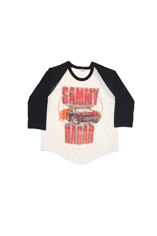 Sammy hagar i can't drive tour concert shirt baseball 55 speed limit rock 80's vintage car fire