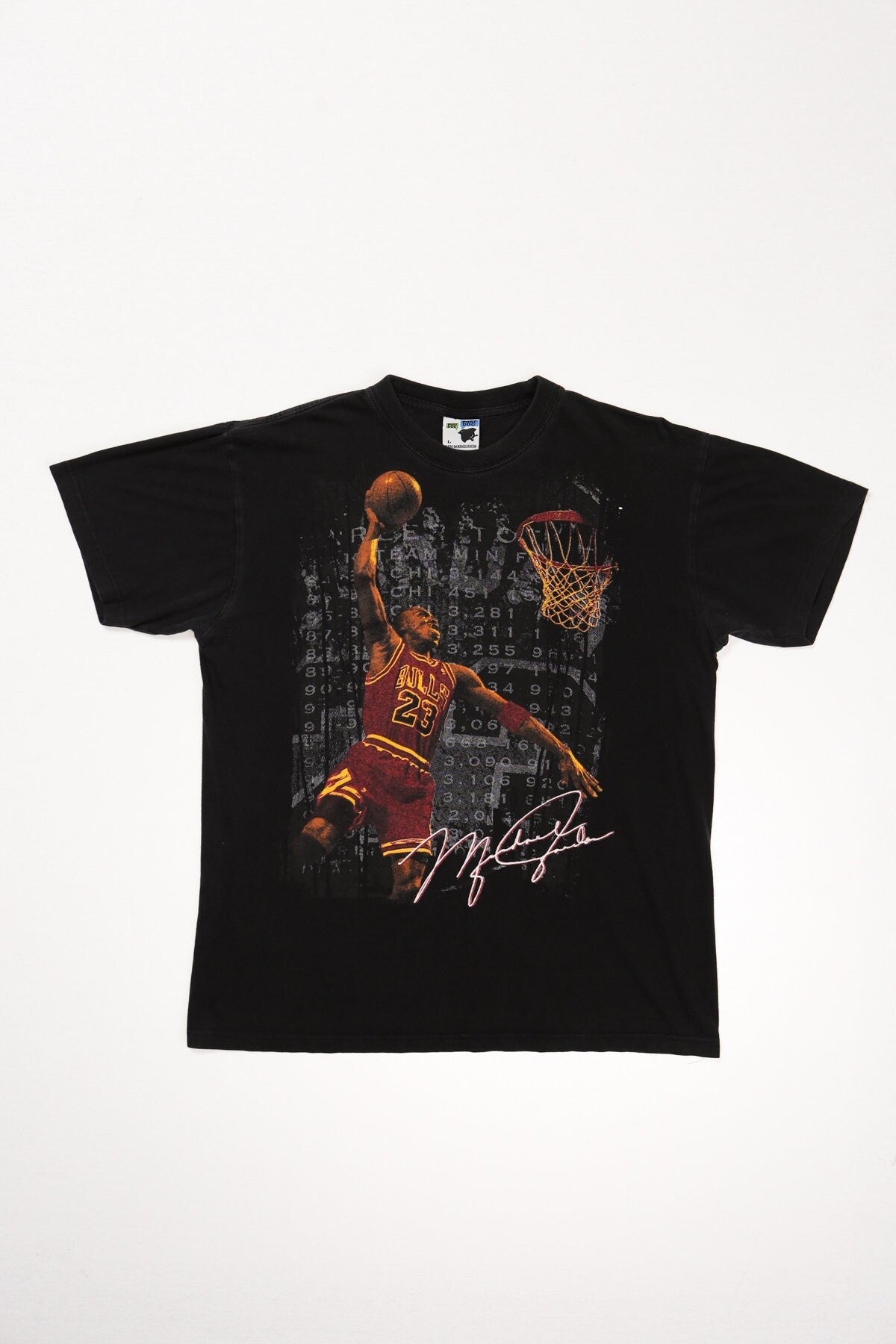 Vintage Chicago bulls 23 t-shirt shirt Michael Jordan graphic black large