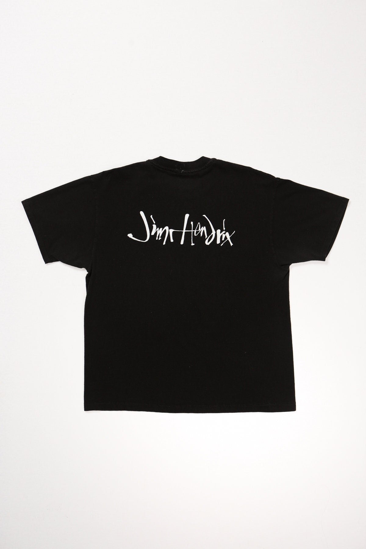 Jimmy hendrix glasses rock t-shirt black shirt smoking y2k