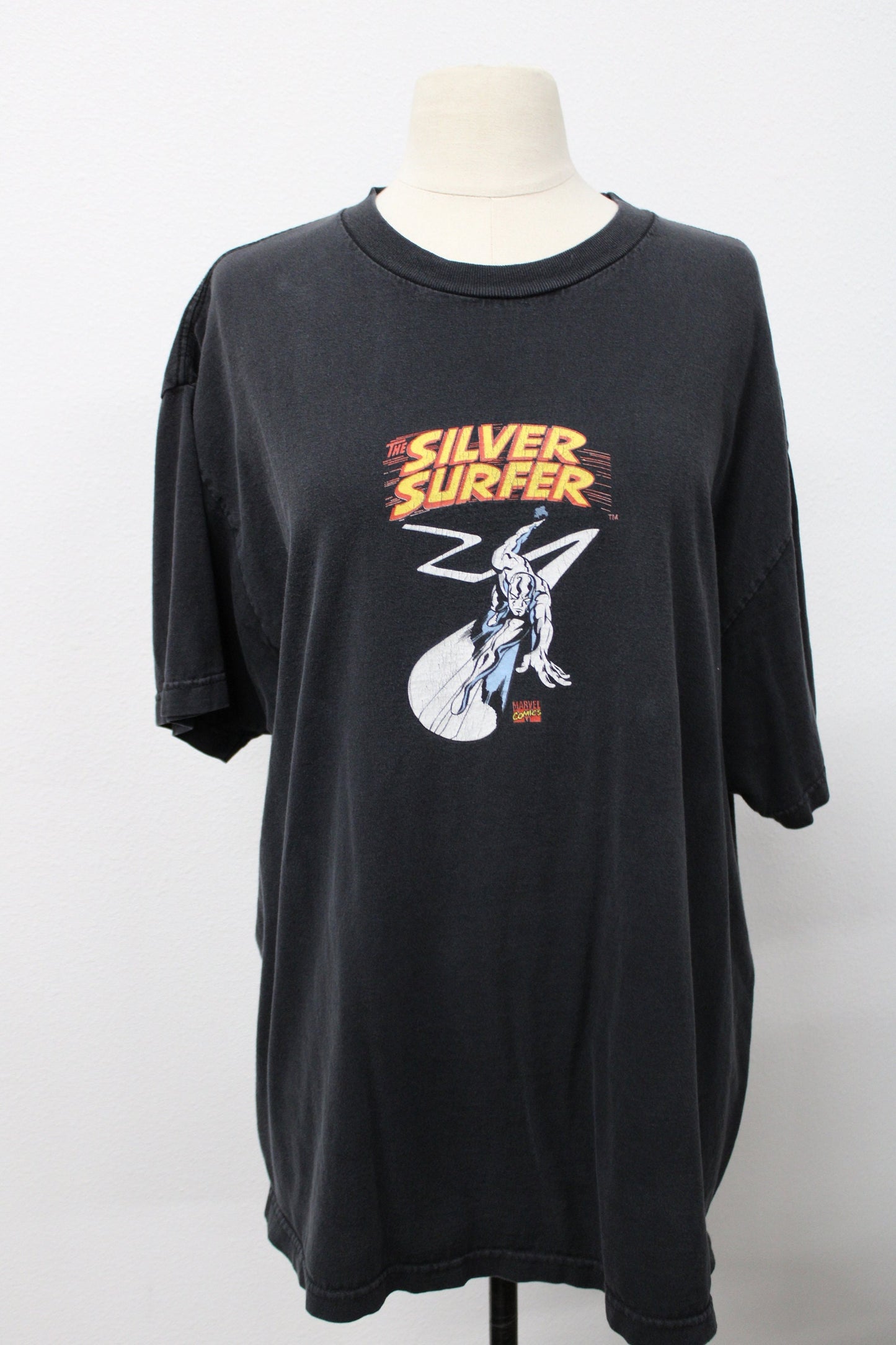 Marvel the silver surfer t-shirt 2006 black rare print graphic collectible