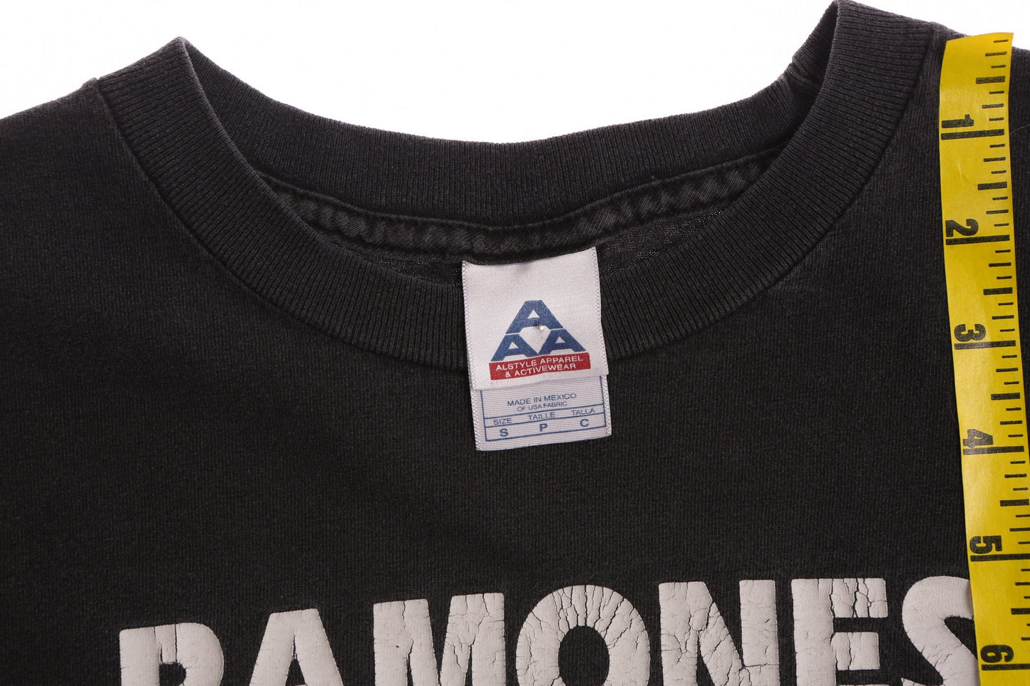 Black Rock T-shirt - Ramones Print - Punk Rock
