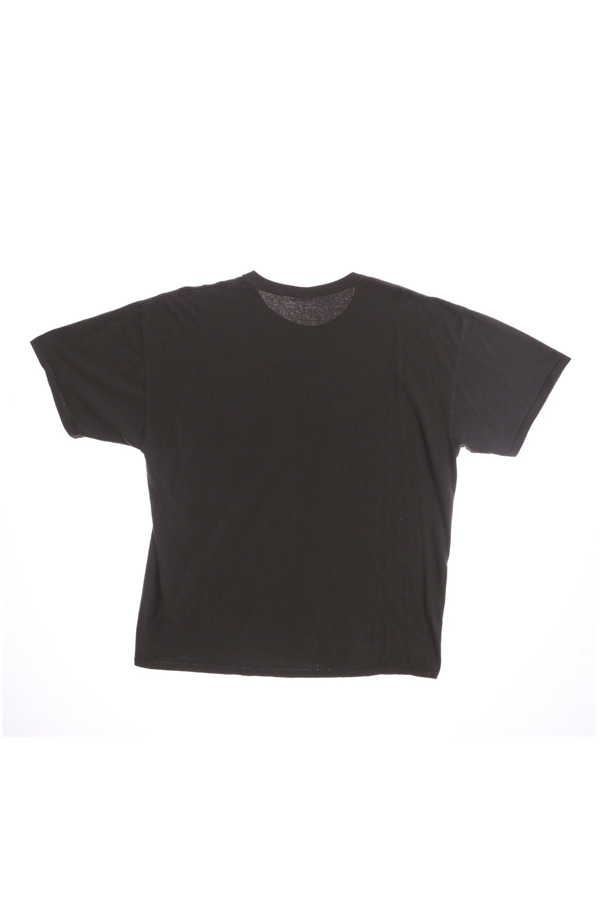 Horror Movie Black Graphic T-shirt - Chucky and Girlfriend Print