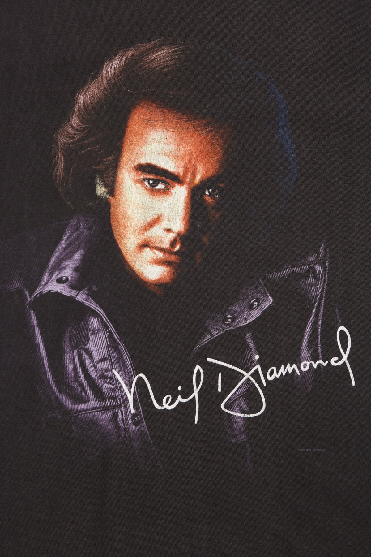 Neil Diamond - US tour 1996 - Black Graphic T-shirt