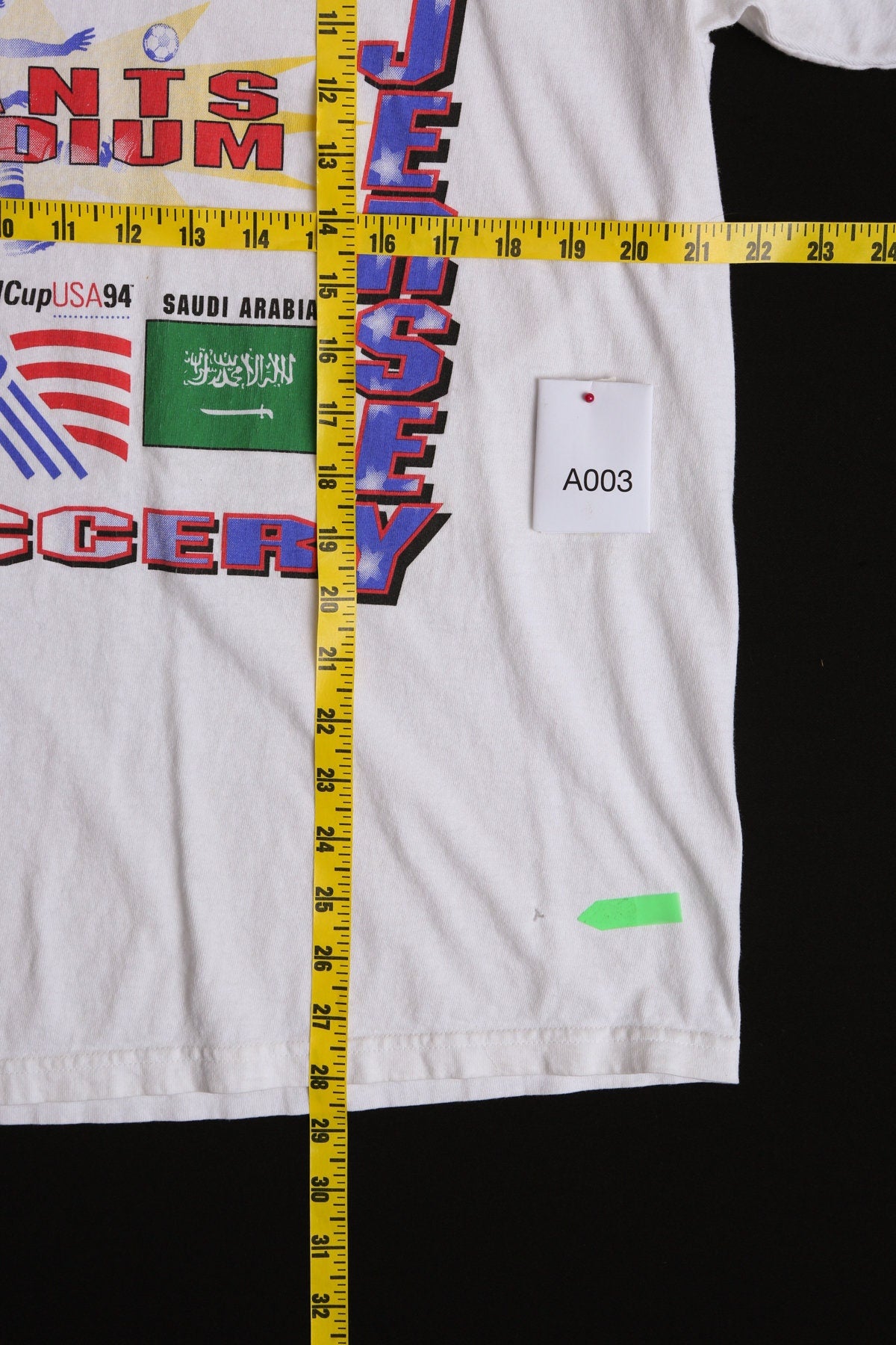 1994 World Cup USA Soccer - Giants Stadium - New York - New Jersey - Graphic T-shirt