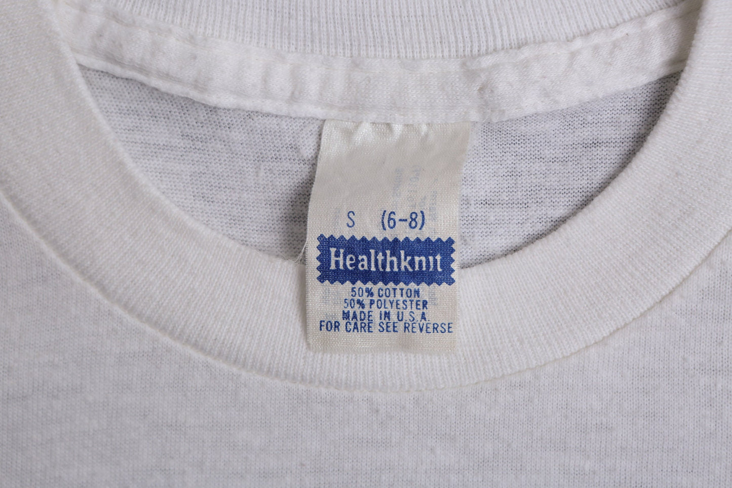 Vintage Kids White Graphic T-shirt - Top Gun F-14 Tomcat -