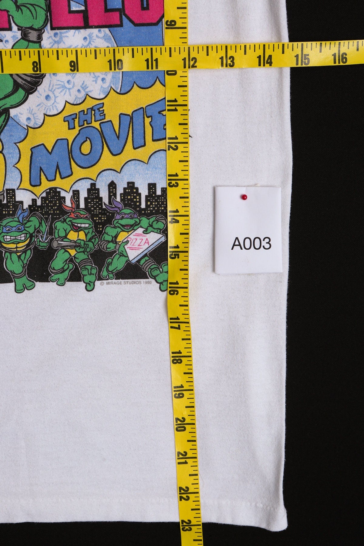 Vintage Cartoon White Graphic Tank Top - Teenage Mutant Ninja Turtles Print