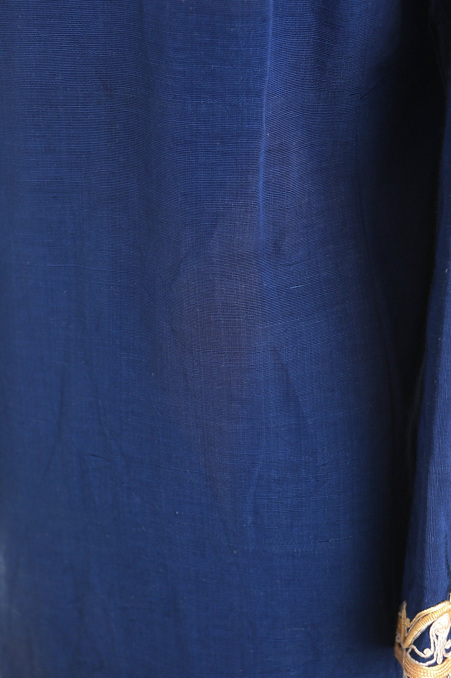 Vintage kaftan embroidered tunic dress blue mohamed wahba pakistanic middle eastern