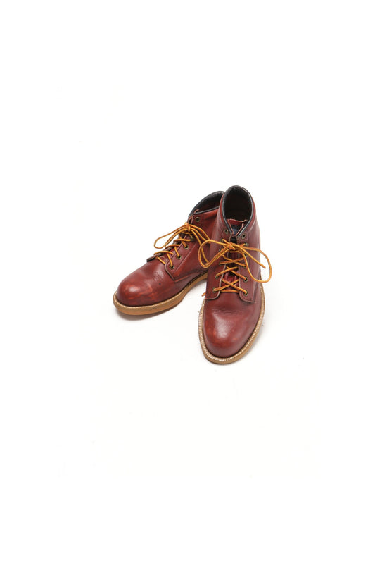 Vintage Work Leather Boots - Made in USA - Size 7 D