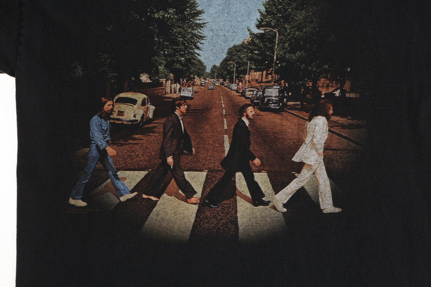 The beatles beatles abbey road graphic shirt black rock band t-shirt music concert tour