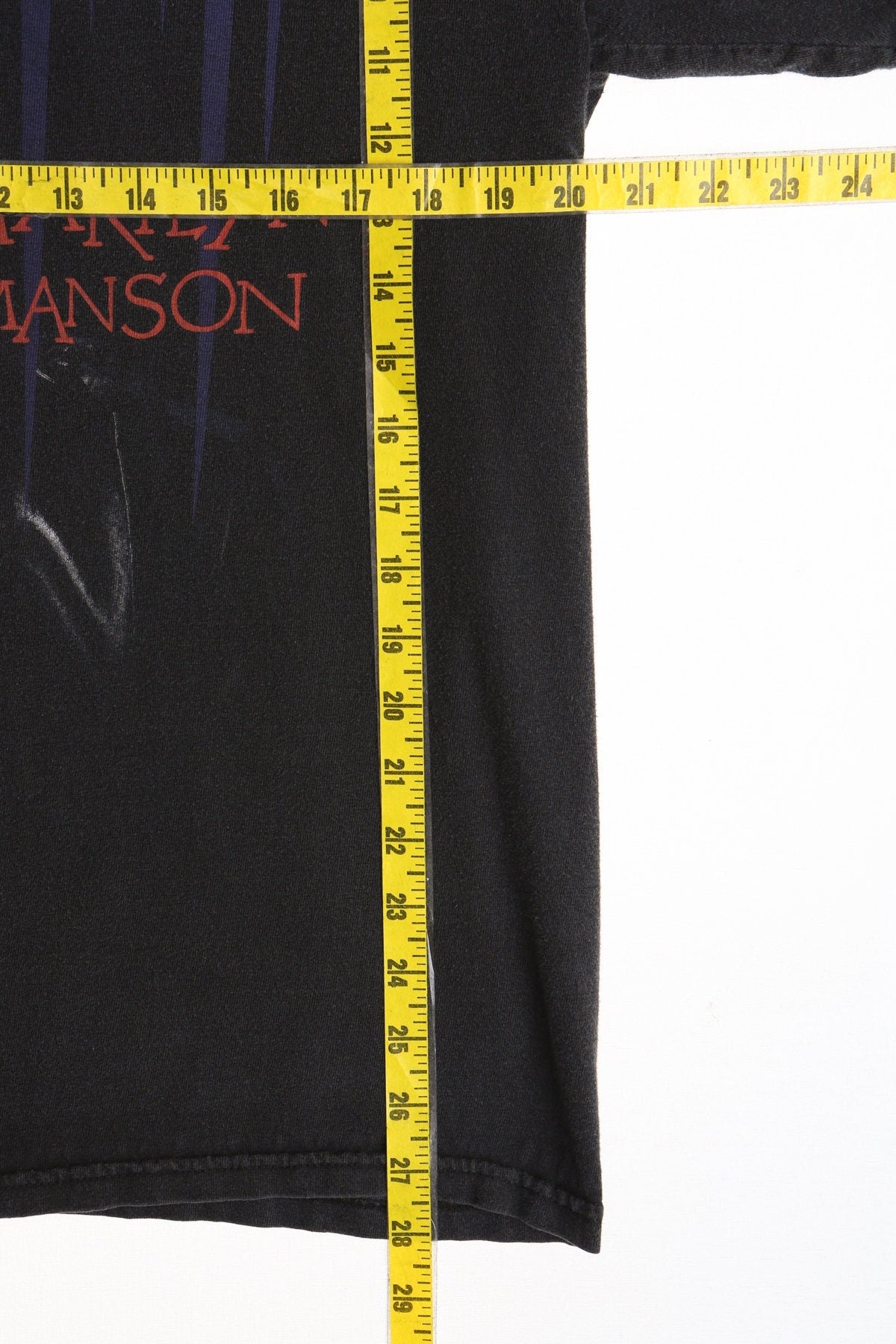 Marilyn manso rock black graphic shirt t-shirt y2k