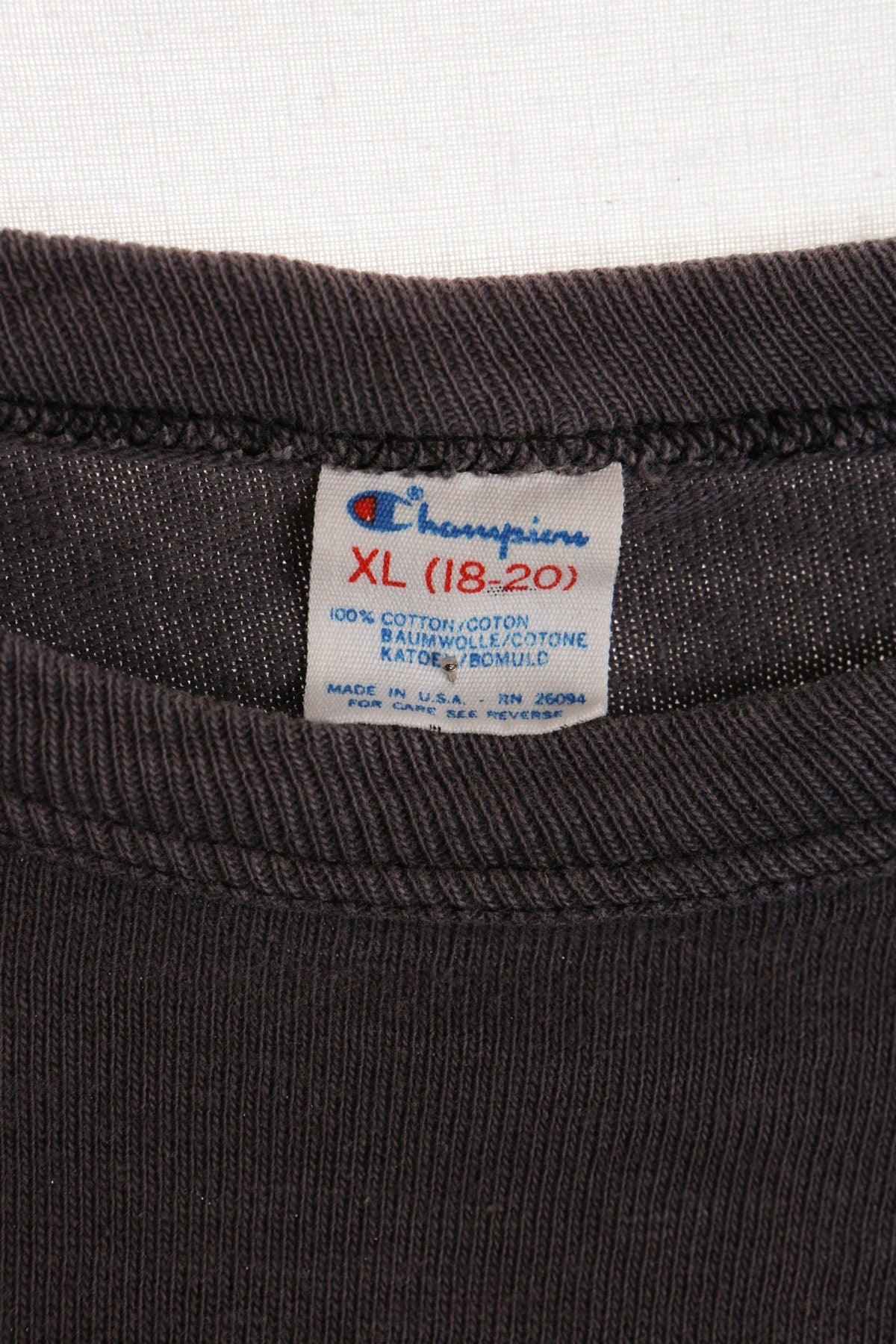 Vintage los angeles raiders black champion made in usa 70's football jersey shirt