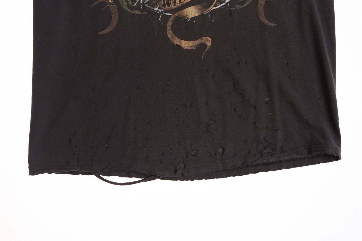 Vintage black pantera rock band shirt texas flag