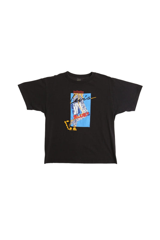 Vintage levi's 501 black shirt 90's made in usa rare t-shirt blues jeans