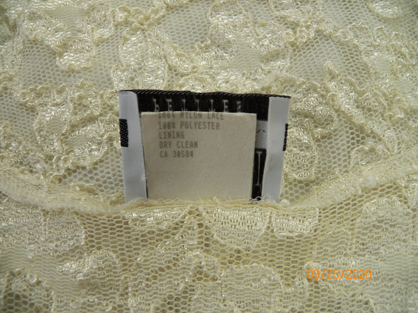 Women lace polyester white 90's top