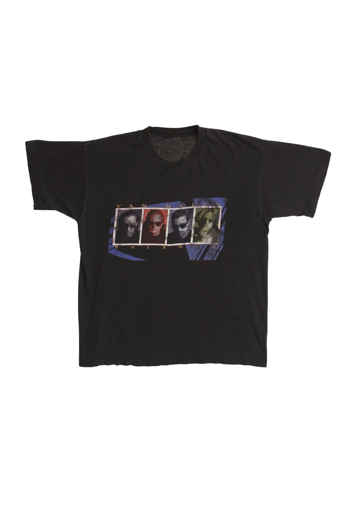 Van halen rock tour t-shirt shirt black 95 96