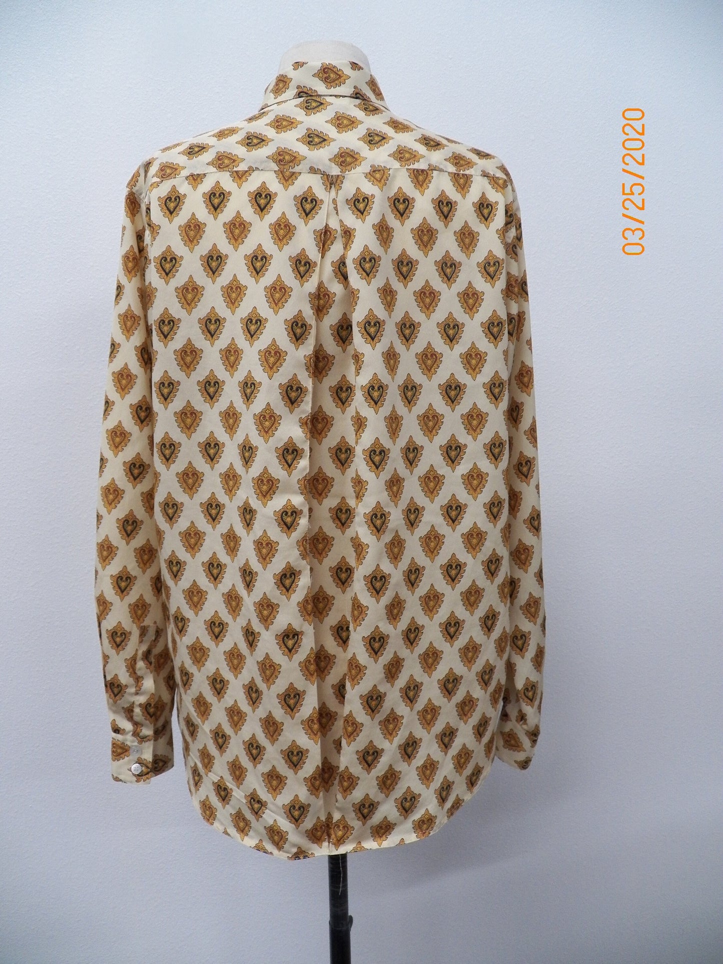 Woman graphic casual top polyester