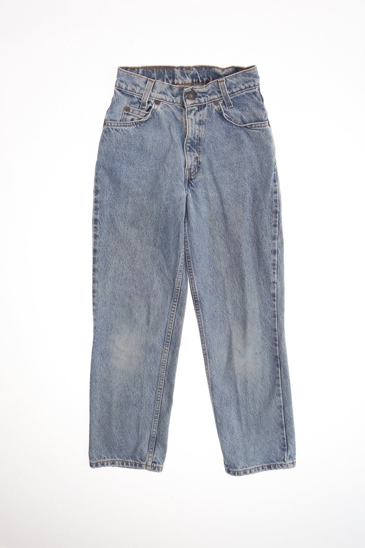 550 levi's jeans blue high waist relaxed fit denim pants 90's vintage