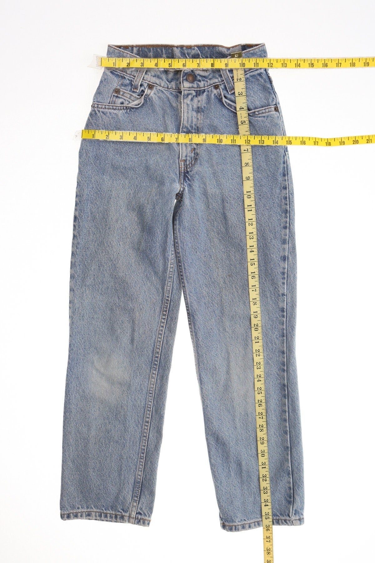 550 levi's jeans blue high waist relaxed fit denim pants 90's vintage