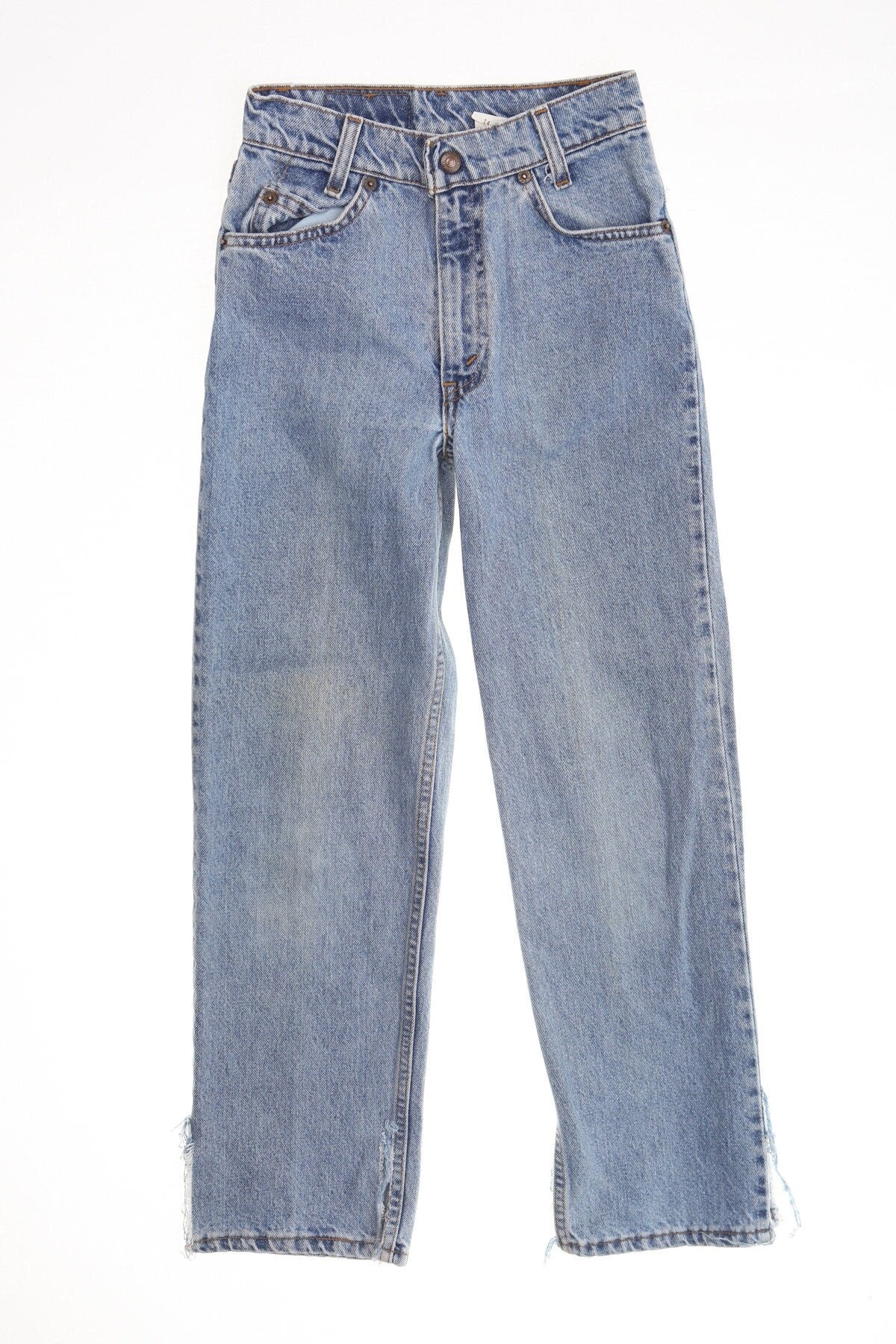 Vintage 550 levi's blue jeans denim pants made in usa relaxed slim 90's