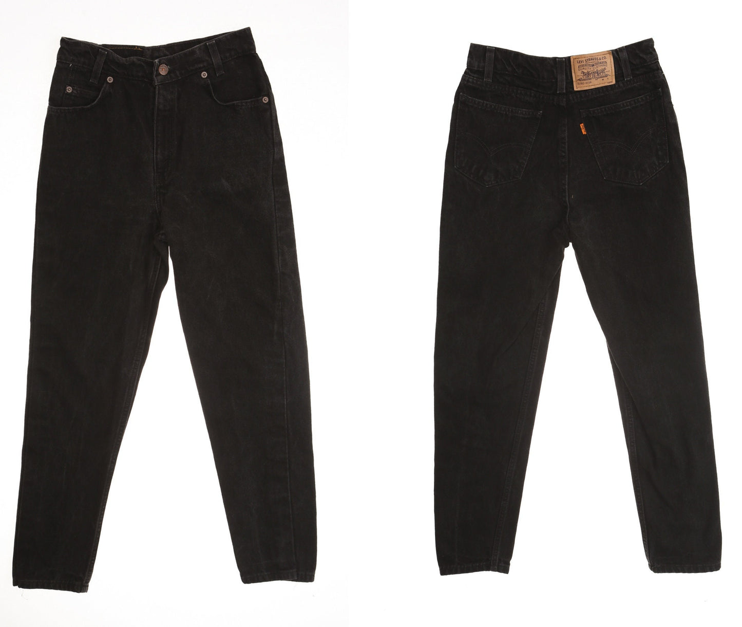 Vintage black high waist levi's jeans denim pants regular fit 16 size 90's y2k