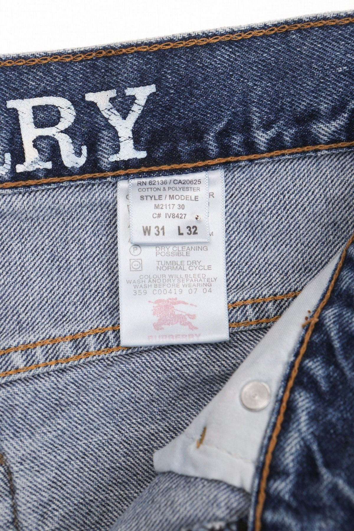 High waist blue jeans high rise denim women pants y2k