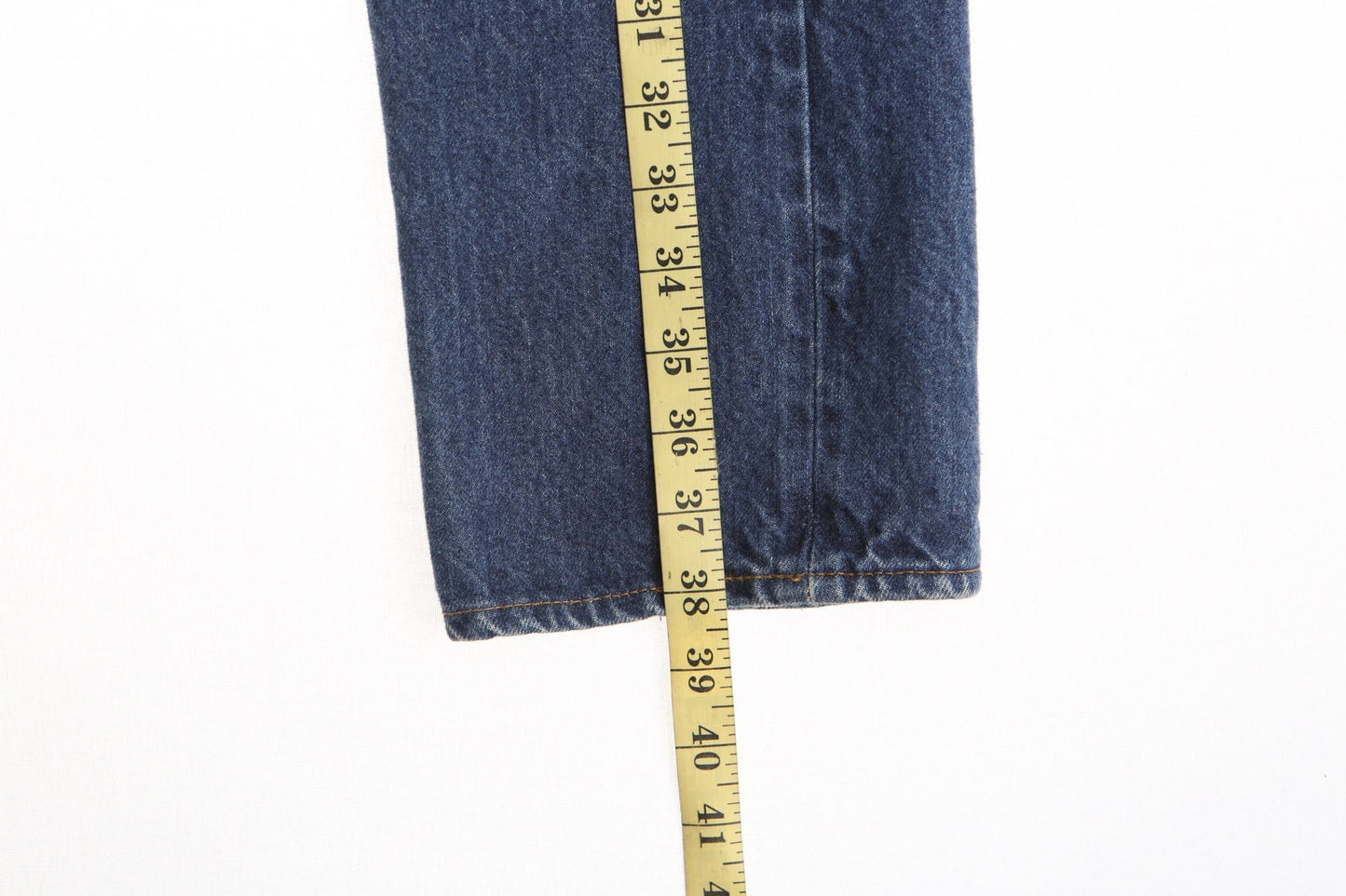 Vintage levi's 501 jeans denim pants medium wash 90's blue high waist men