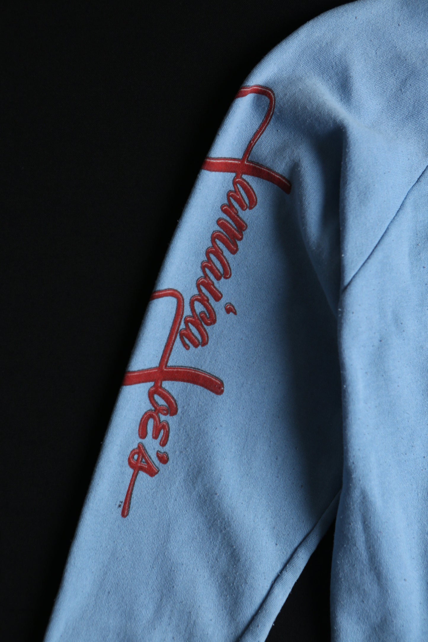 Sweatshirt vintage blue jamaica joe's rum graphic jungle