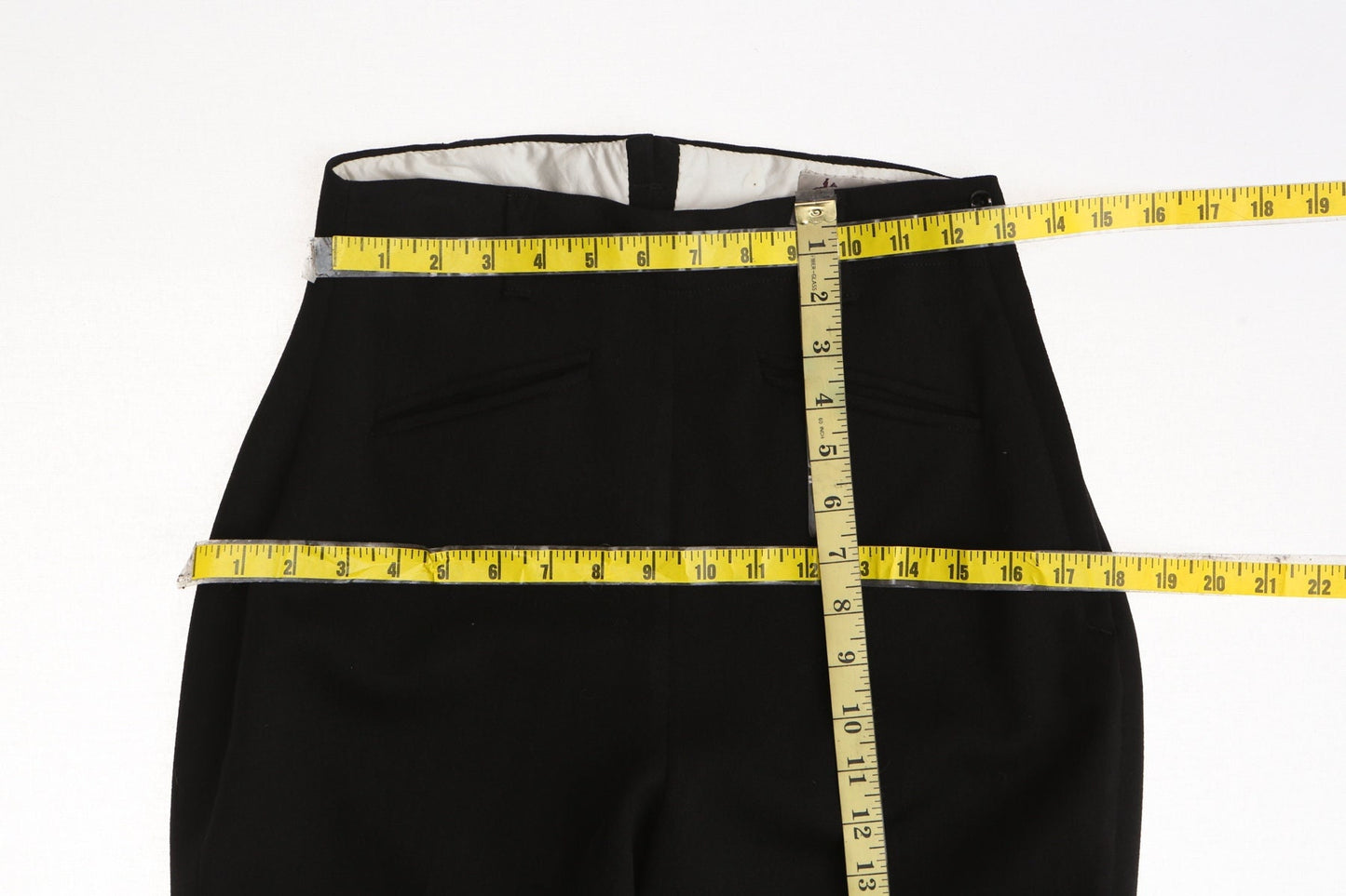 Vintage black riding women pants trousures men meyers brothers inc kentucky derby 40's 50's