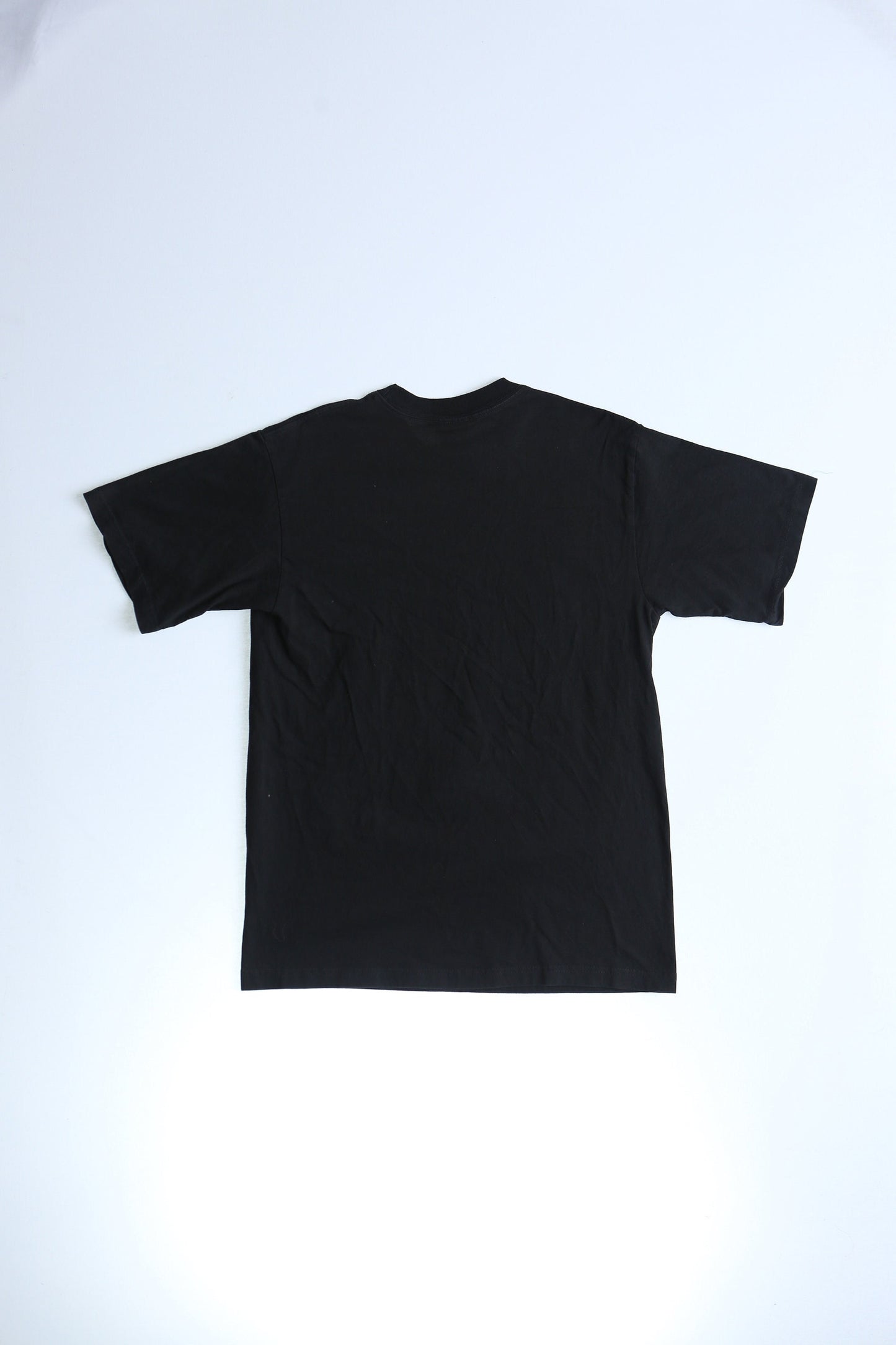 Biker t-shirt motorcycles tasmania devil warner brothers 90's black blue