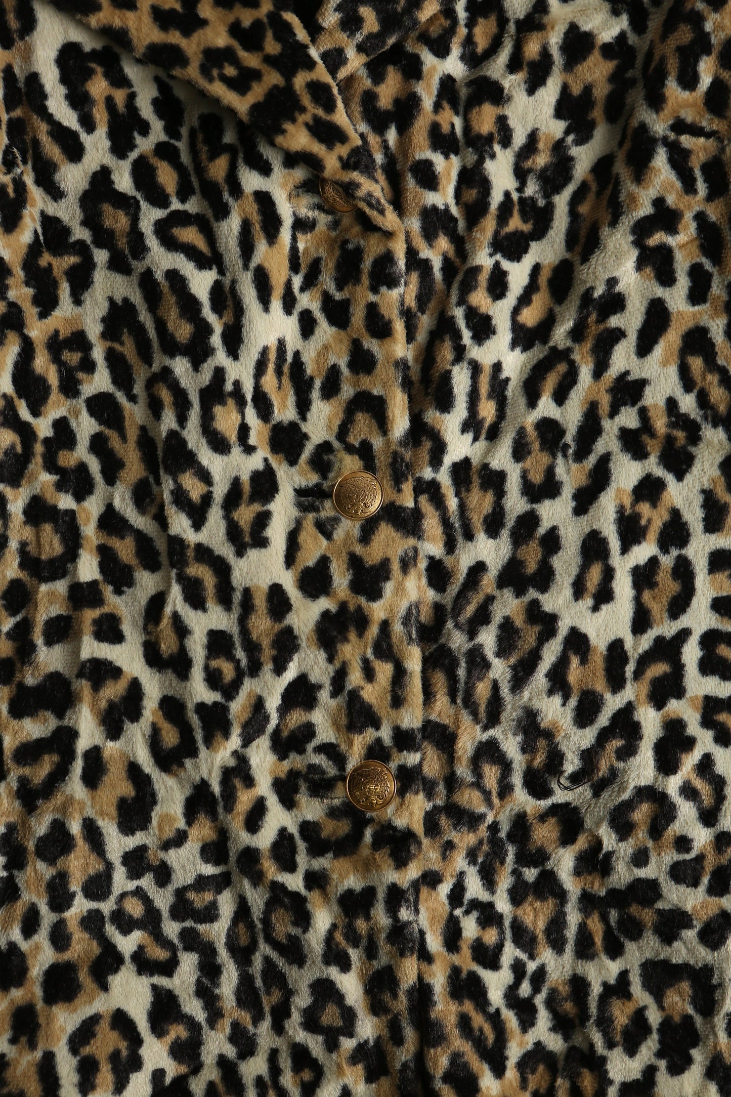 Vintage 40's 50's women leopard print jacket coat cheetah pin up casual rockabilly