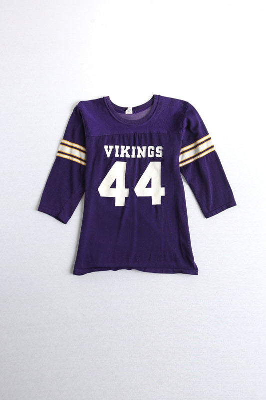 Nfl vintage vikings football jersey large rawlings sears label 44