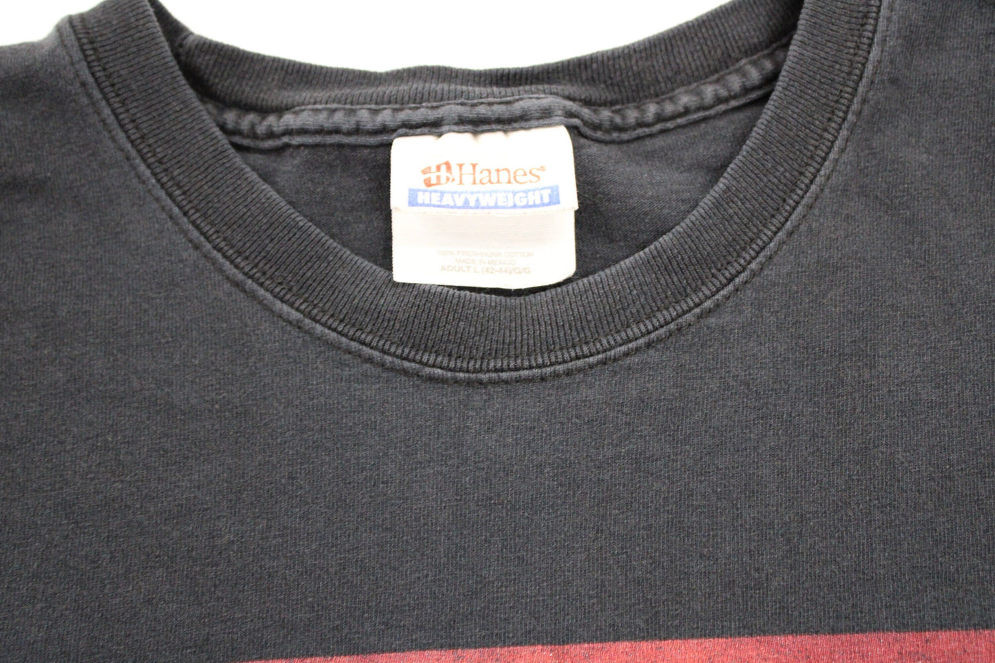 Led zeppelin angel t-shirt zoso hanes label size l large 42-44 black