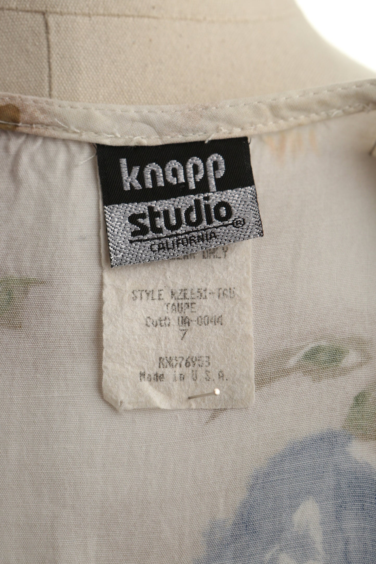 Vintage dress maxi rayon floral print 90's casual beige long roses flowert