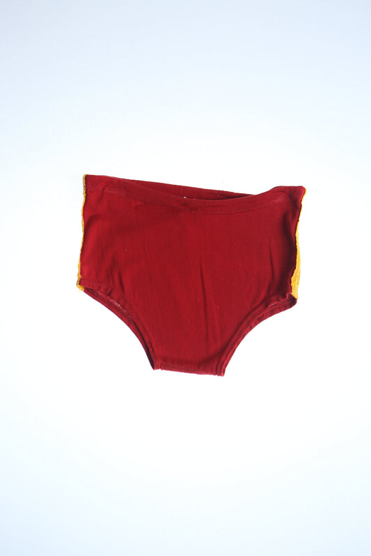 Vintage men swim trunks shorts 40's red 30's surfing