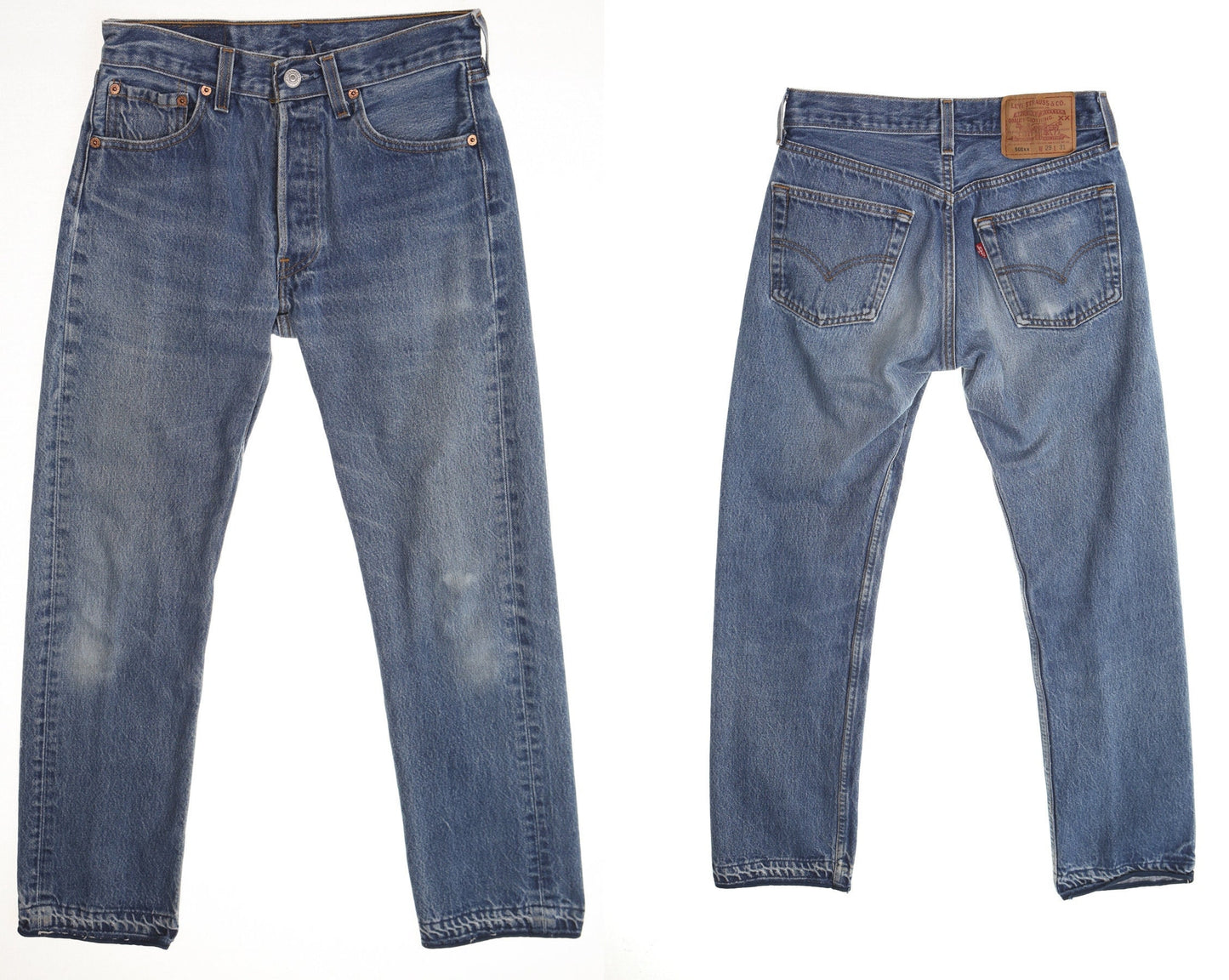 Vintage 501 Levi's Denim Pants - Made in USA - Estimated Era 1990's - Y2K