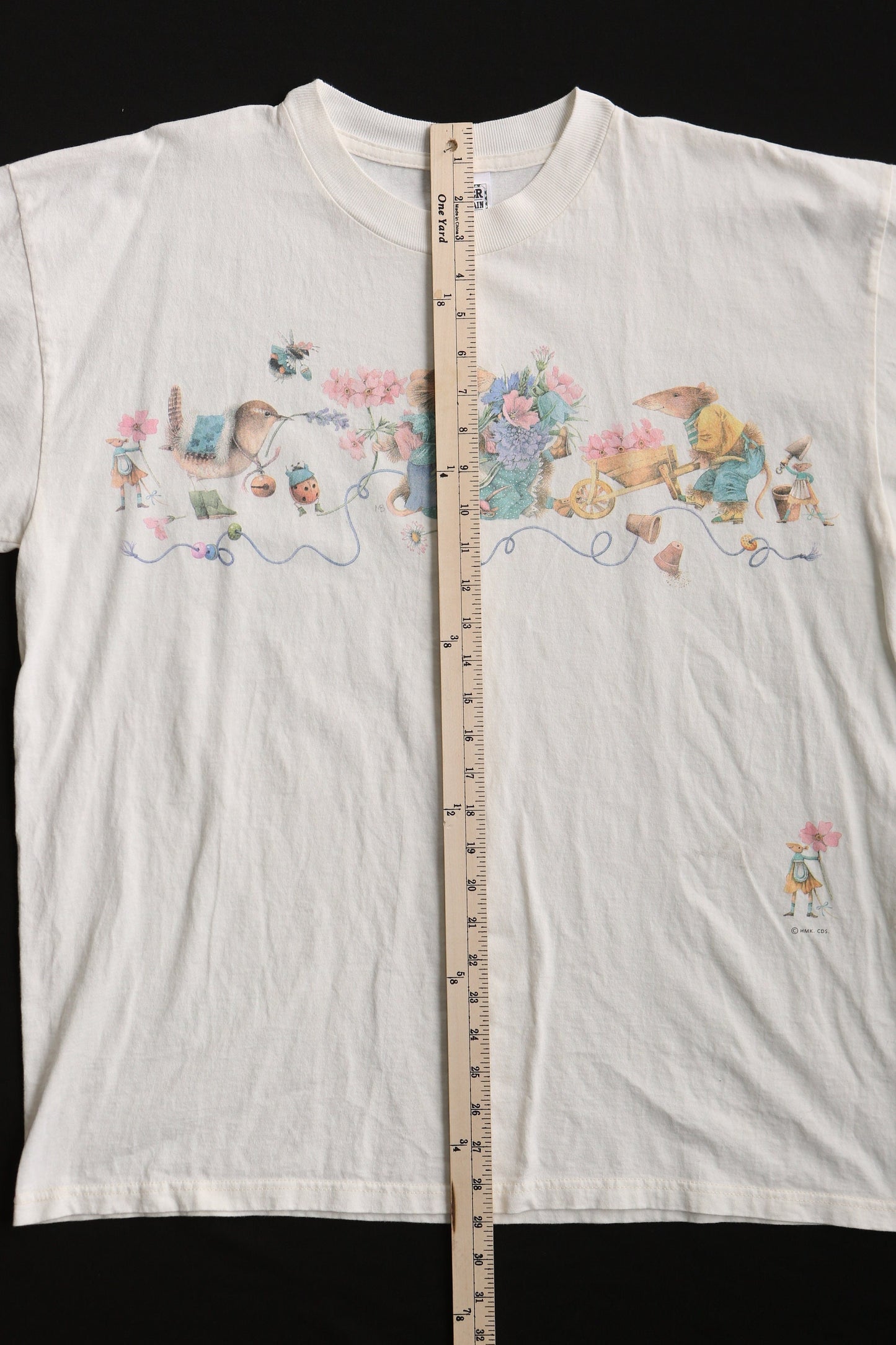 Vintage graphic t-shirt mouses flowers farm animals 90's y2k t-シャツ シャツ