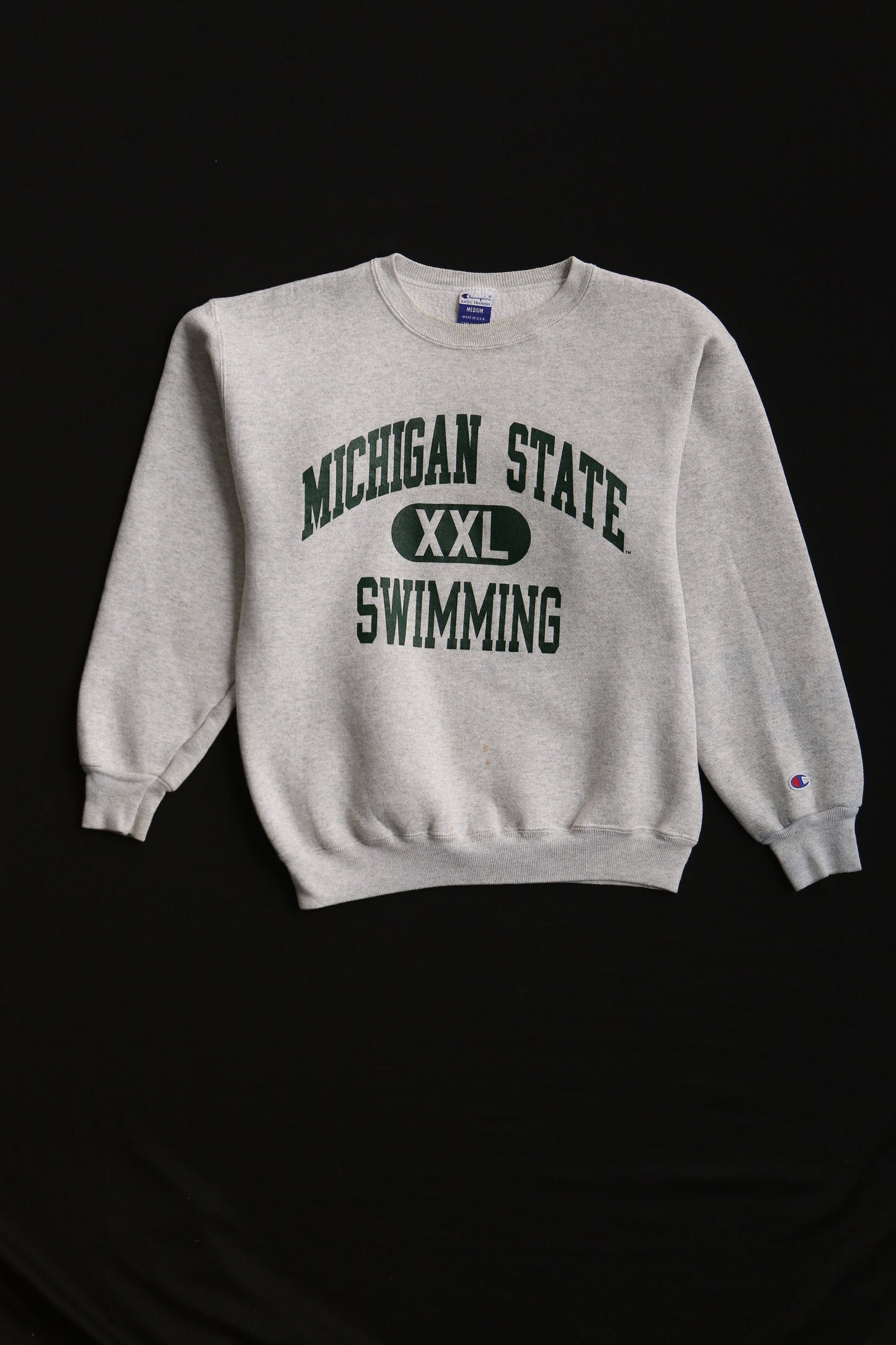 Vintage champion sweatshirt michigan state swimming xxl made in usa トレーナー ビンテージ
