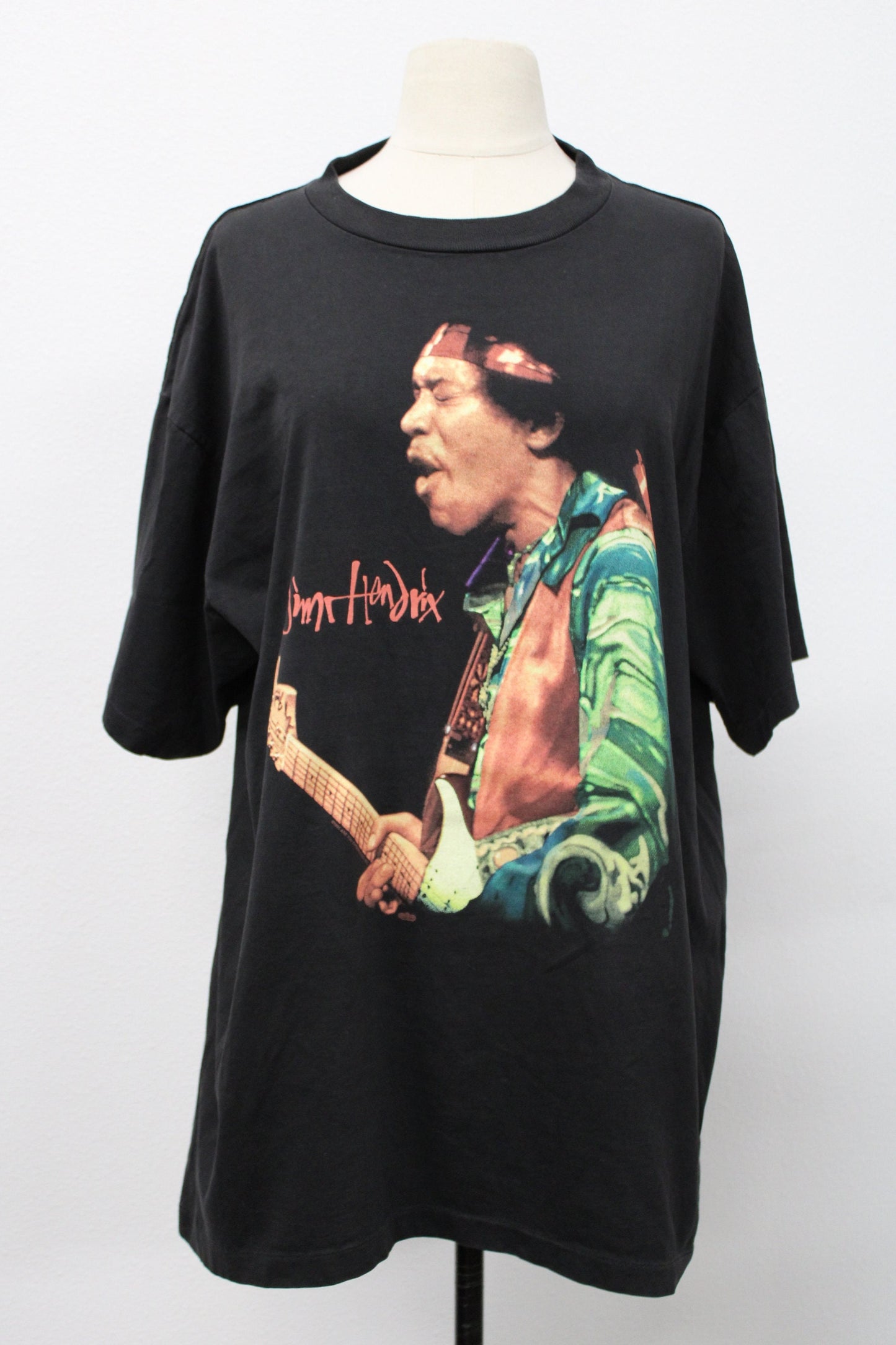 Jimmy hendrix vintage tee t-shirt black foundation rock t-shirt made in usa winterland label